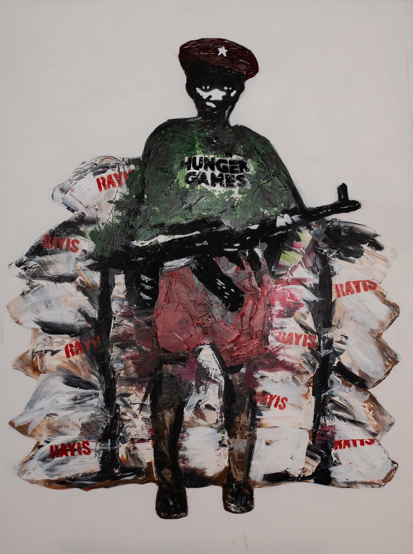 Original Artwork + Limited Edition Print "Abu, 11, Hunger Games III"