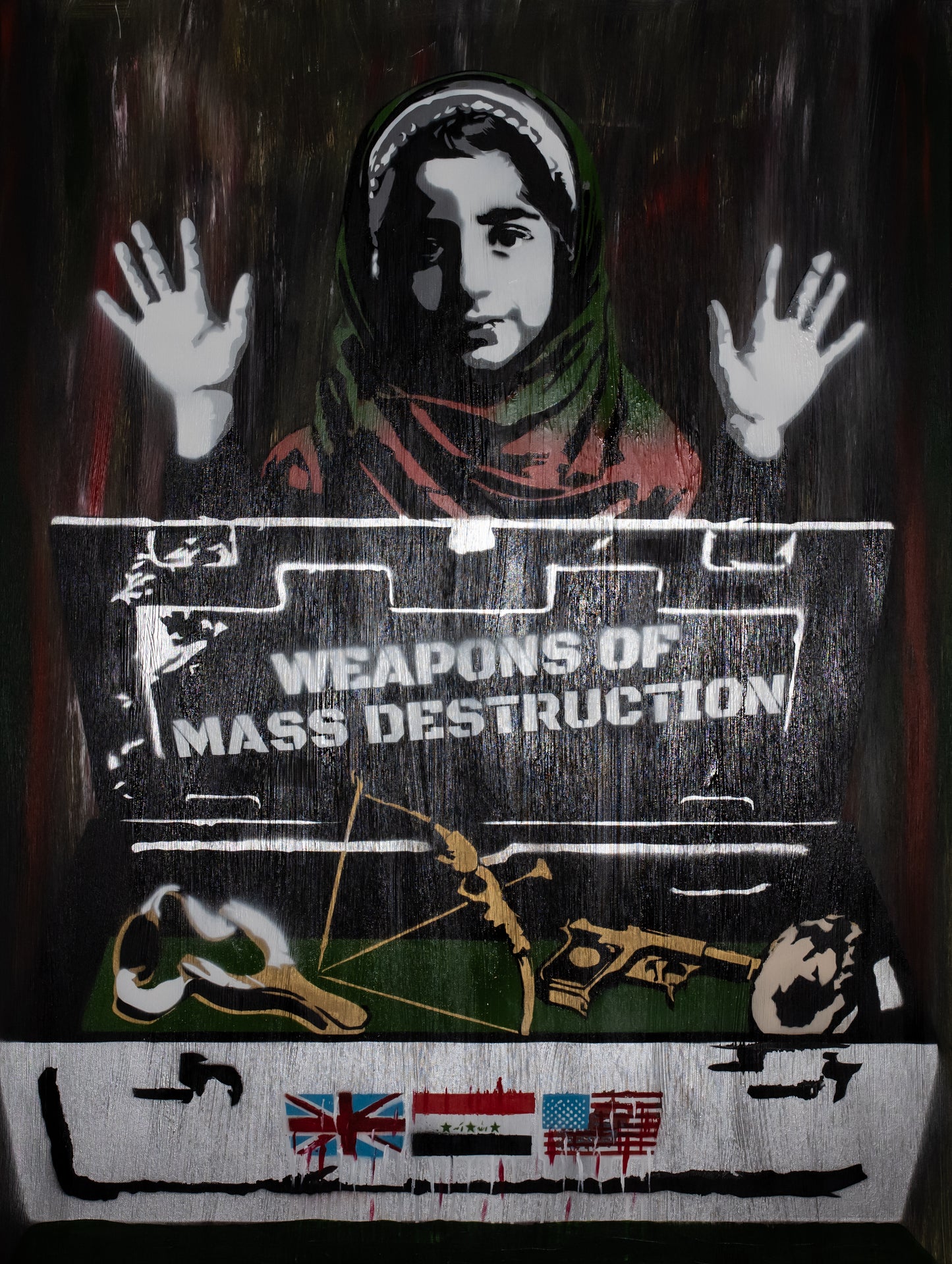 Original Artwork + Limited Edition Print "Aisha, 9, WOMD II"