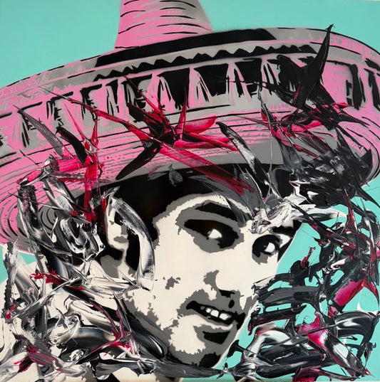 Original Artwork + Limited Edition Print 90cm "Sombrero"