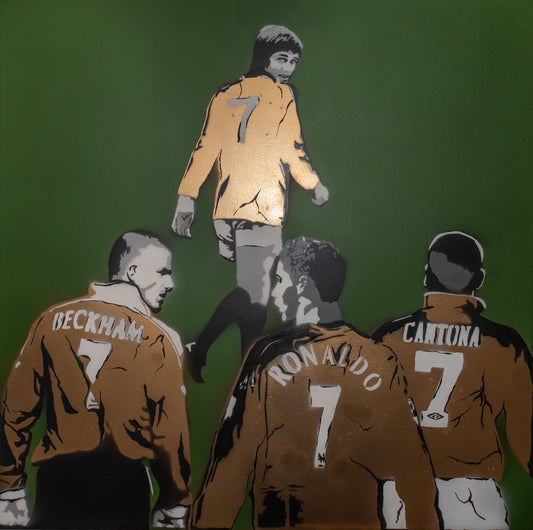 Original Artwork + Limited Edition Print 90cm "Lucky 7's"