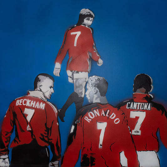 Original Artwork + Limited Edition Print 90cm "Lucky 7's"