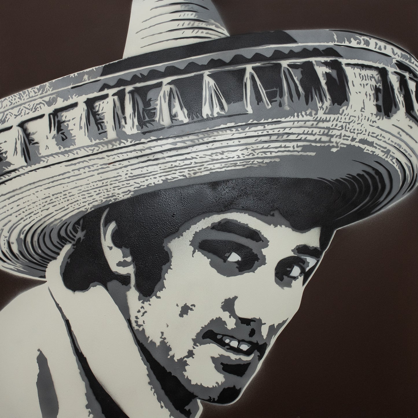 Original Artwork + Limited Edition Print 90cm "Sombrero"