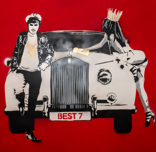 Original Artwork + Limited Edition Print 90cm "Playboy"
