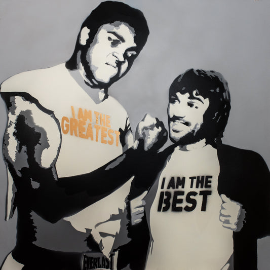 Original Artwork + Limited Edition Print 90cm "Ali Best"