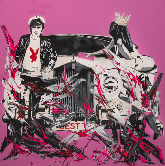 Original Artwork + Limited Edition Print 90cm "Playboy"