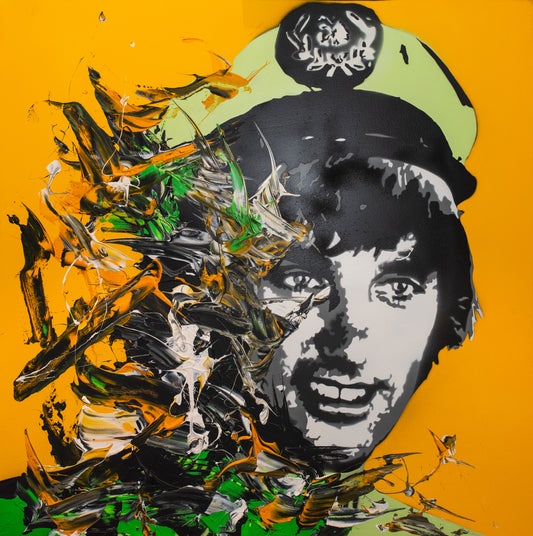 Original Artwork + Limited Edition Print 90cm "The Captain"