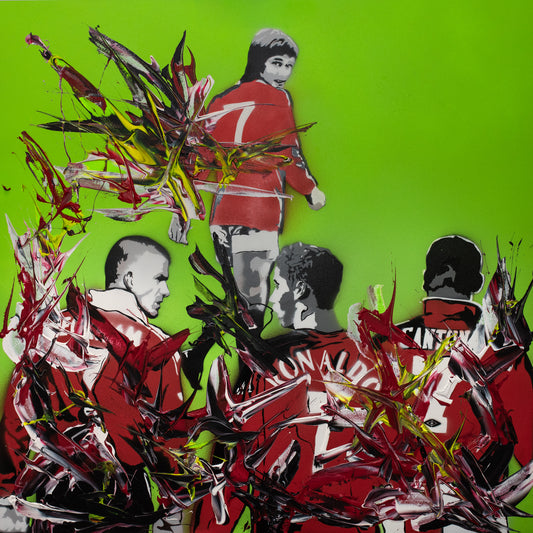 Original Artwork + Limited Edition Print 90cm "Lucky 7's"