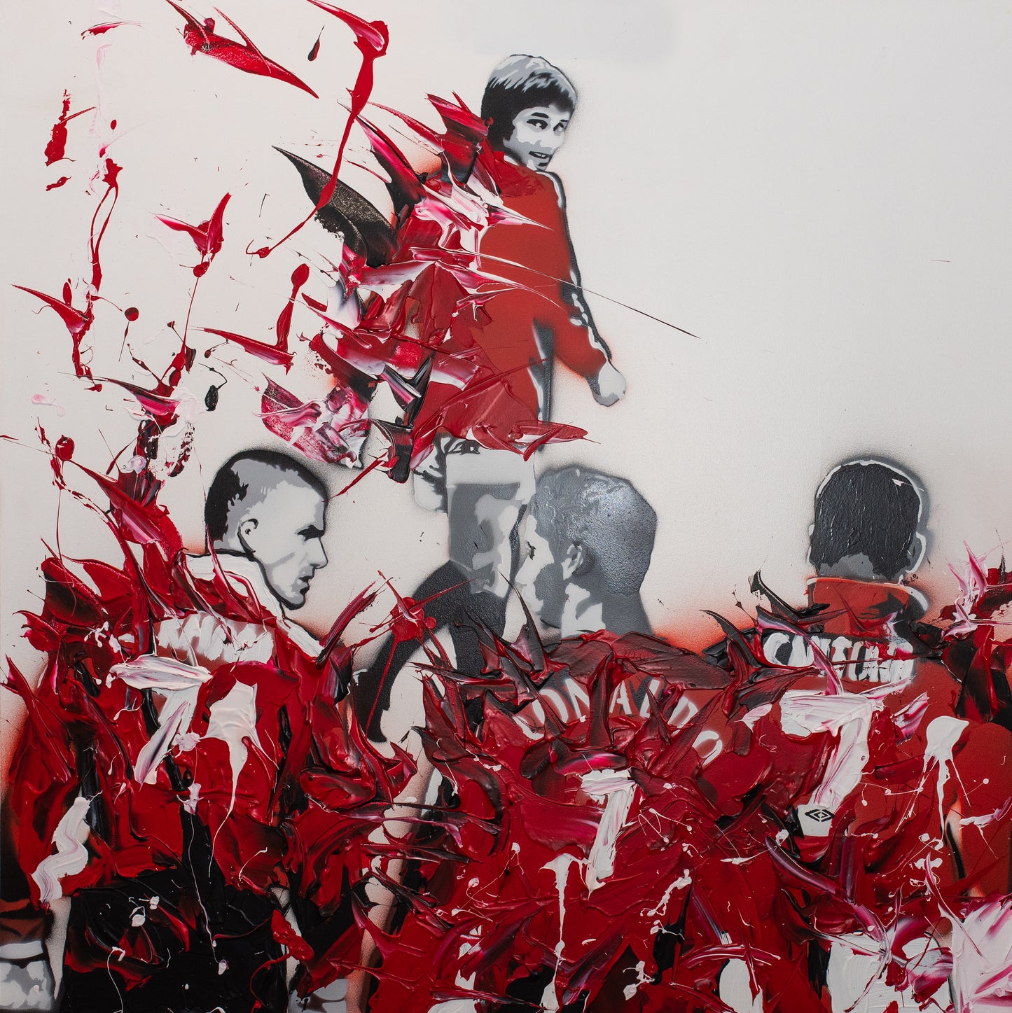 Original Artwork + Limited Edition Print 90cm "Lucky 7's"