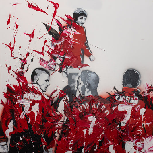 Original Artwork + Limited Edition Print 90cm "Lucky 7's"