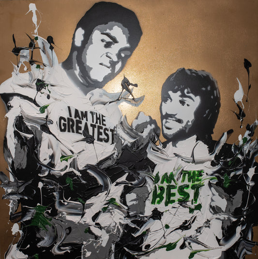Original Artwork + Limited Edition Print 90cm "Ali Best"