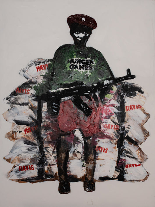 Original Artwork + Limited Edition Print "Abu, 11, Hunger Games III"