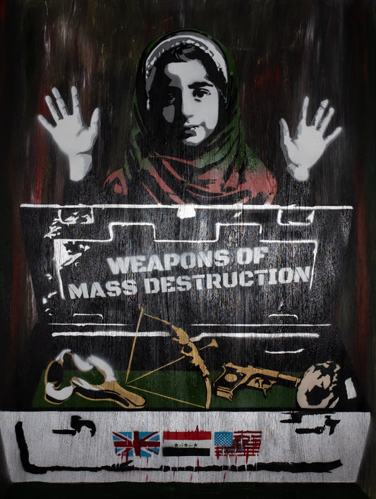 Original Artwork + Limited Edition Print "Aisha, 9, WOMD II"