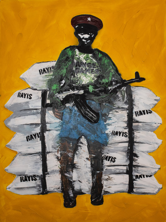 Original Artwork + Limited Edition Print "Abu, 11, Hunger Games II"