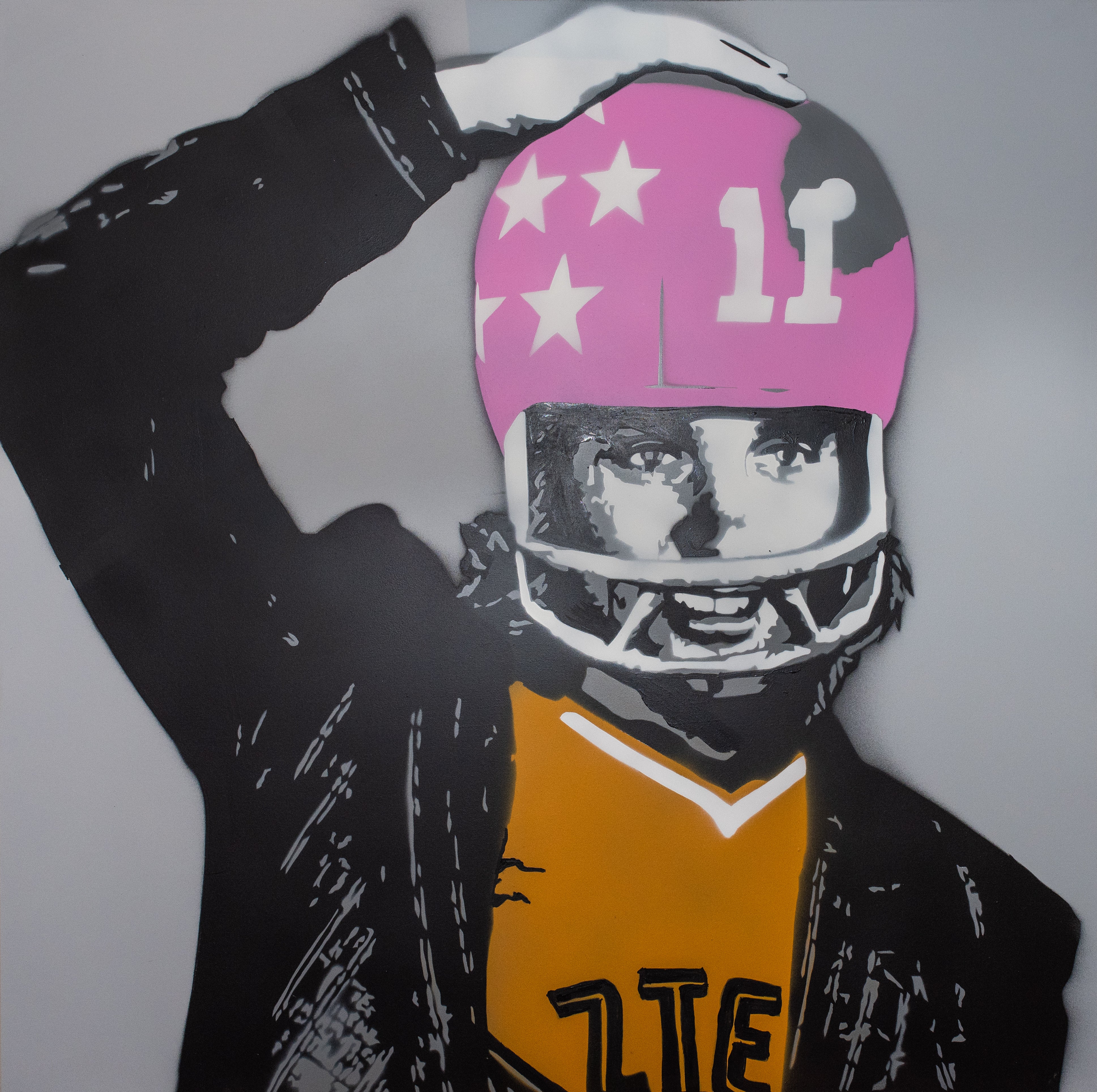 Original Artwork + Limited Edition Print 90cm U.S.A – Aidan Phelan Art